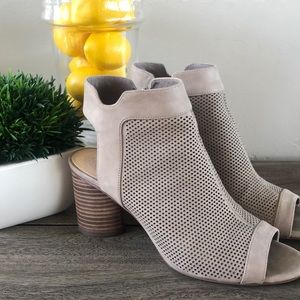 Vince Camuto Peep Toe Booties